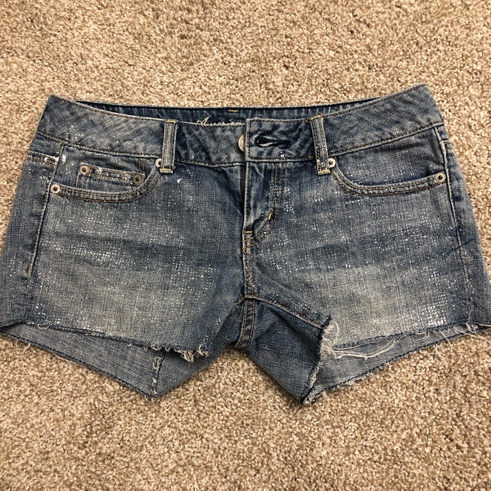 American Eagle Glitter Shorts!!